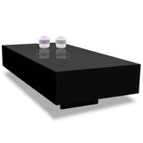 Coffee Table High Gloss Black 244023