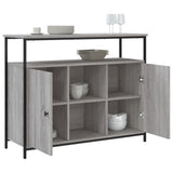 Sideboard Grey Sonoma 100x35x80 cm Engineered Wood 835502