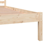 Bed Frame without Mattress 135x190cm Double 810405
