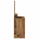 Dressing Table Old Wood 79 x 41 x 140 cm Engineered Wood 865143