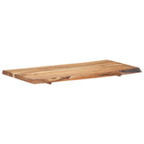 Table Top Solid Acacia Wood 118xx3.8 cm 286334