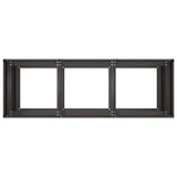 Planter Black 120x40x80 cm Cold-rolled Steel 860717