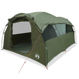 ZNTS Family Tent Tunnel 6-Person Olive Green Waterproof 4009575