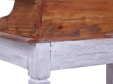 Writing Desk with Drawers 90x50x101 cm Solid Mahogany Wood 283911