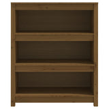 Book Cabinet Honey Brown 80x35x97 cm Solid Wood Pine 821682