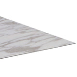Flooring Planks 5.11 m 55 pcs PVC White Marble 42046271