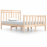 Bed Frame without Mattress 120x190 cm Small Double Solid Wood 3105350