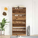 Shoe Cabinet Old wood 80 x 21 x 163.5 cm Engineered wood 3334025