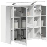 Bathroom Mirror Cabinet White 73.5 x 16 x 62.5 cm 889175