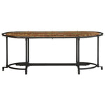 ZNTS Coffee Table 110x55x40 cm Solid Wood Reclaimed 4013499