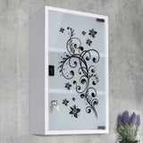 ZNTS HI Medicine Cabinet 30x15x50 cm Stainless Steel 423972