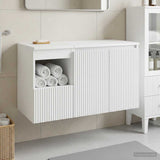 Bathroom Furniture Set 2 pcs White Engineered Wood 3404114