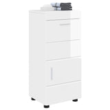 Bathroom Cabinet Set TULUM High Gloss White 37 x 31.5 x 82 cm 880345