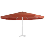 Replacement Fabric for Outdoor Parasol Terracotta 500 cm 312543