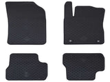 Car Mat 4 pcs Black suitable for C3 2017-2024 Rubber 42029141