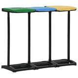 Bin Bag Stands with Lid 240-330 L Multicolour PP 340989