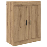 Highboard with Drawer 2 pcs Artisan Oak Engineered Wood 3415856