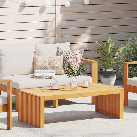 Coffee Table Brown 110 x 55 x 35 cm Solid acacia wood 4108121