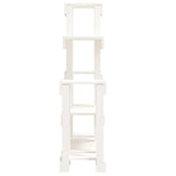 Plant Stand White 92x25x97 cm Solid Wood Pine 822103