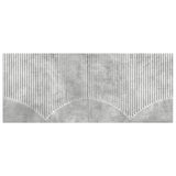 Wall-Mounted Headboard HOORN Concrete Grey Engineered Wood 897408