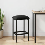 Bar Stool Black 40 x 32 x 74 cm Engineered Wood 8006173