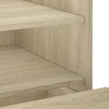 Bedside Cabinet Sonoma Oak 45x50x50 cm Engineered Wood 848278