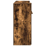 Reception Desk Smoked Oak 180x50x103.5 cm Engineered Wood 3324209