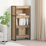 Book Cabinet Artisian Oak 60 x 30 x 121 cm Engineered Wood 886395