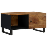 Coffee Table 80x50x40 cm Solid Wood Mango&Engineered Wood 350635