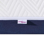 Mattress White and Blue 160 x 200 cm Gel Memory Foam 4106343