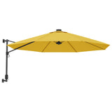 Wall-mounted Parasol Yellow 290 cm 362892