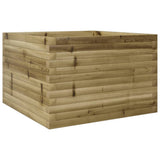 Garden Planter 70x70x45.5 cm Impregnated Wood Pine 847257