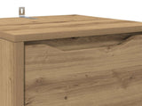 Bathroom Cabinet Artisan Oak 30.5 x 30 x 101 cm Engineered Wood 888746