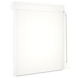 Roller Shutter White 110 x 130 cm Aluminium and Polyurethane 42047057