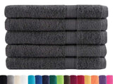 Premium Sauna Towels "SOLUND" 50 pcs Anthracite 80x200 cm 600 gsm 137171