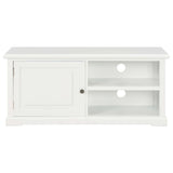 TV Cabinet White 90x30x40 cm Wood 249878