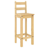 3 Piece Bar Set Solid Wood Pine 4005687