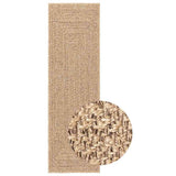 Rug ZIZUR 80x250 cm Jute Look Indoor and Outdoor 4006152