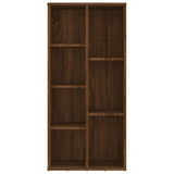 Book Cabinet Brown Oak 50x25x106 cm 815446