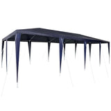 Party Tent Blue 800 x 400 x 266 cm Polyethylene and Steel 42003438