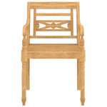 ZNTS 4 Piece Garden Lounge Set Solid Teak Wood 3087051