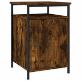 Bedside Cabinets 2 pcs Smoked Oak 40x42x60 cm Engineered Wood 825868