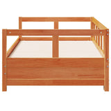 Daybed without Mattress Wax Brown 90x200 cm Solid Wood Pine 854954