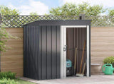Garden Sheds Anthracite 137 x 81 x 180 cm Metal 42011291