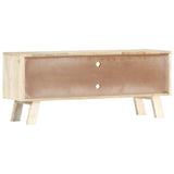 TV Cabinet 110x30x44 cm Solid Mango Wood 282869
