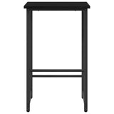 Bar Stool 2 pcs Black Oak 40 x 32 x 64 cm Engineered Wood 8006182