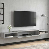 Wall-mounted TV Cabinet Wall-Mounted Grey Sonoma 8006010
