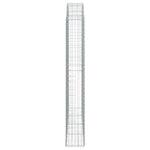 Arched Gabion Basket 200x30x200/220 cm Galvanised Iron 153470