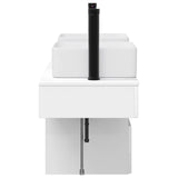Bathroom Cabinet Set 3 pcs High Gloss White 53 x 35 x 39 cm 3405611
