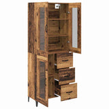 Highboard Old Wood 69.5 x 34 x 180 cm Engineered Wood 3415633
